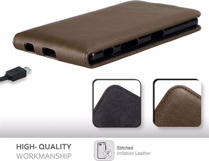 Actual product image Cadorabo Flip like Invisible Cover (Sony Xperia Z5)