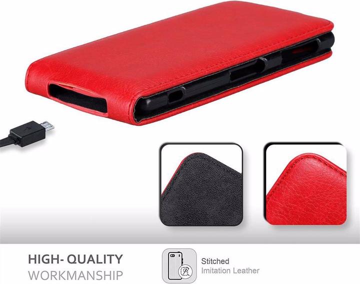 Actual product image Cadorabo Flip like Invisible Cover (Sony Xperia Z1)
