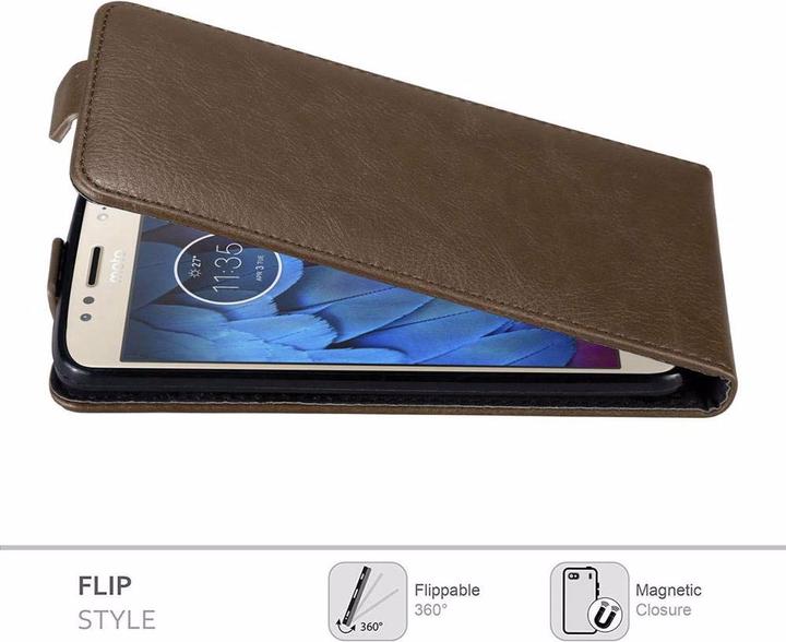 Actual product image Cadorabo Flip like Invisible Cover (Motorola Moto G5S)