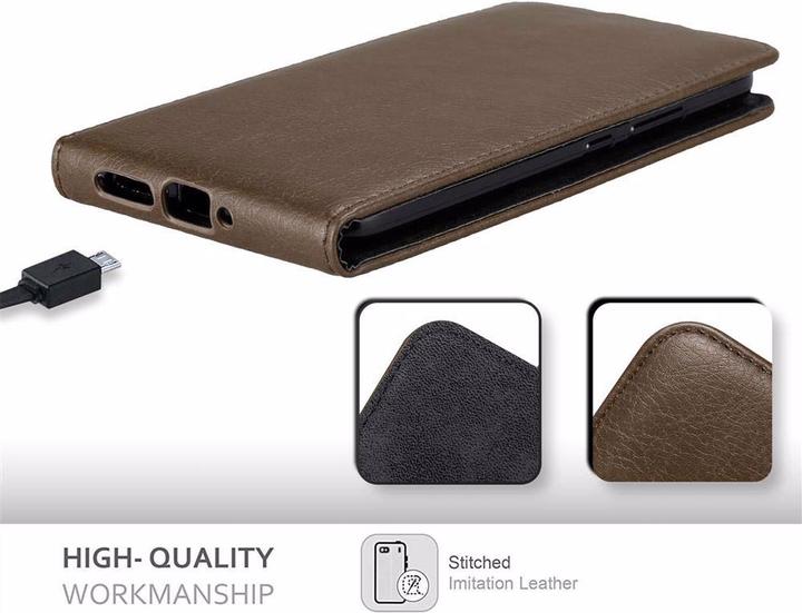 Actual product image Cadorabo Flip like Invisible Cover (Motorola Moto G5S)