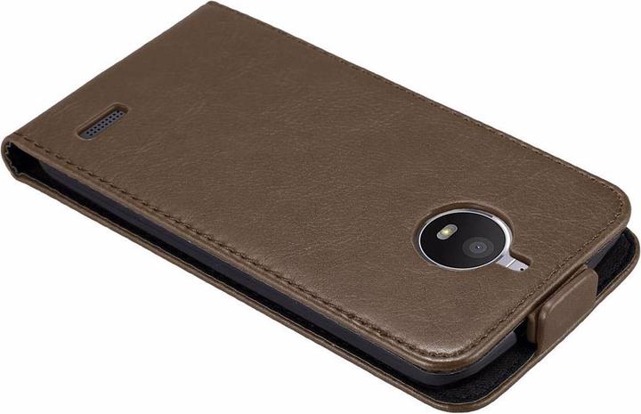 Actual product image Cadorabo Flip like Invisible Cover (Motorola Moto E4)
