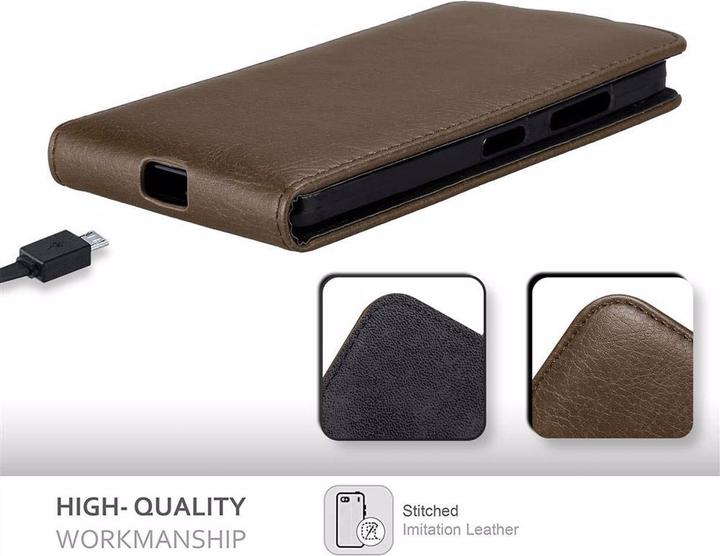Image du produit Cadorabo Flip comme Invisible Cover (Microsoft Lumia 640)
