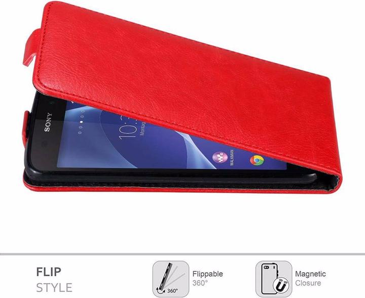 Actual product image Cadorabo Flip like Invisible Cover (Sony Xperia Z2)