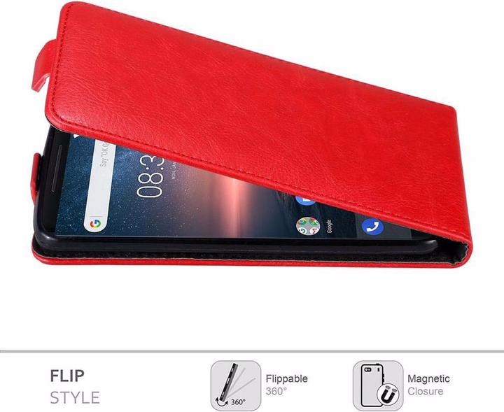 Image du produit Cadorabo Flip comme Invisible Cover (Nokia 8 Sirocco)
