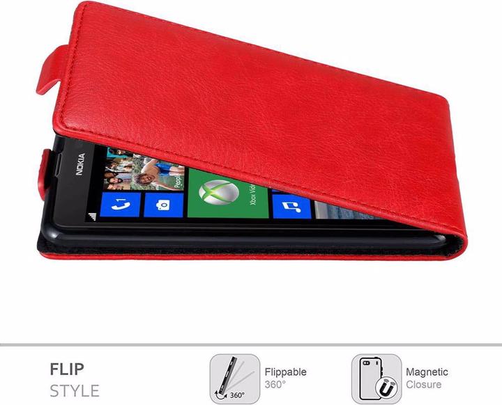 Actual product image Cadorabo Flip like Invisible Cover (Nokia Lumia 625)