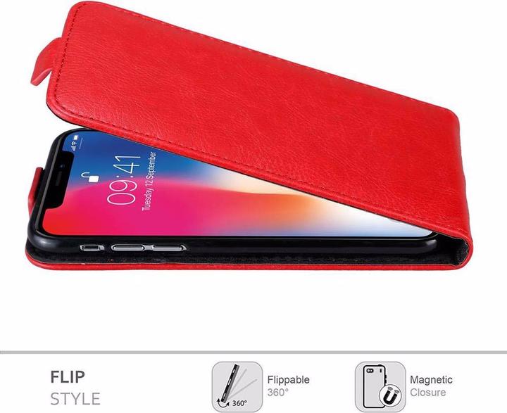 Produktbild Cadorabo Flip wie Invisible Cover (Apple iPhone X)