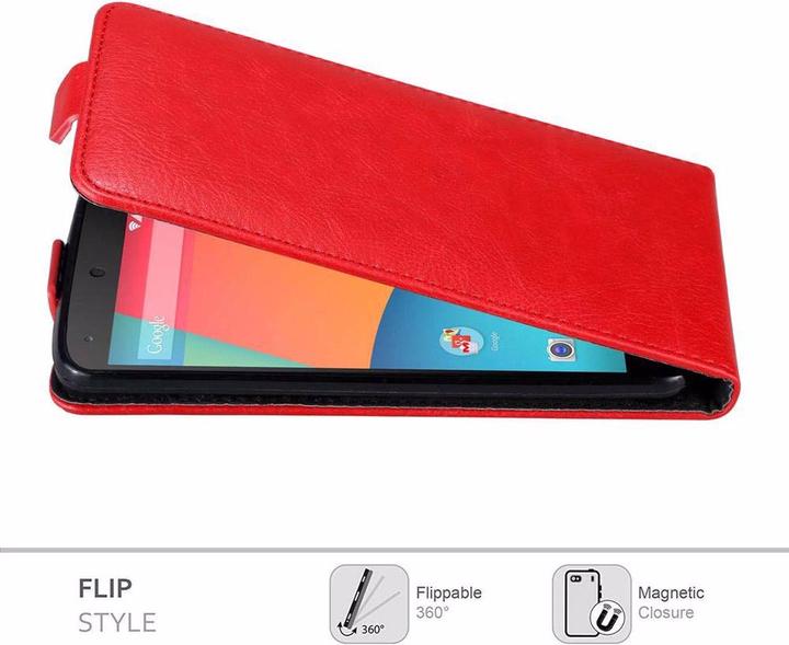 Actual product image Cadorabo Flip like Invisible Cover (LG Nexus 5)