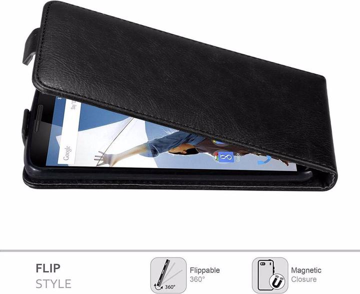 Productafbeelding Cadorabo Flip als onzichtbaar deksel (Google Nexus 6)