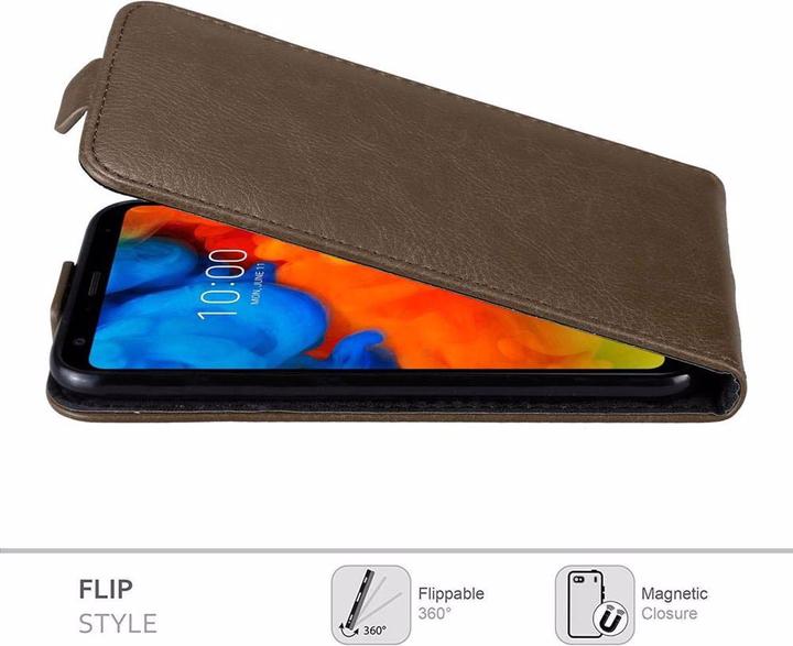 Actual product image Cadorabo Flip like Invisible Cover (LG Q Stylus)