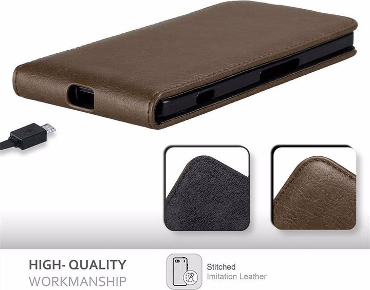 Produktbild Cadorabo Flip wie Invisible Cover (Microsoft Lumia 950 XL)