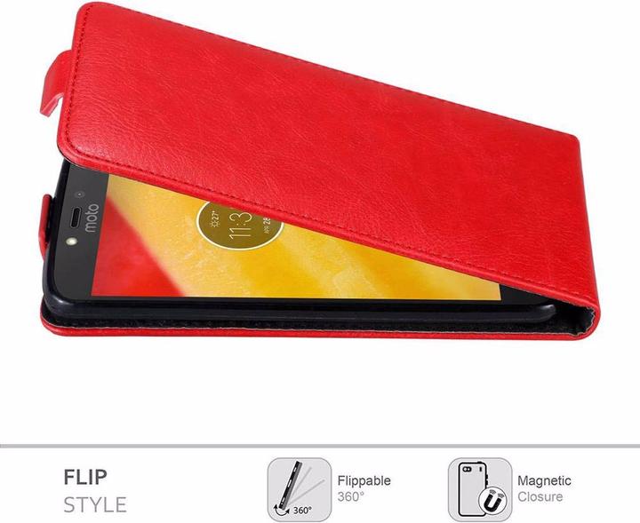 Productafbeelding Cadorabo Flip als onzichtbaar deksel (Motorola Moto C Plus)