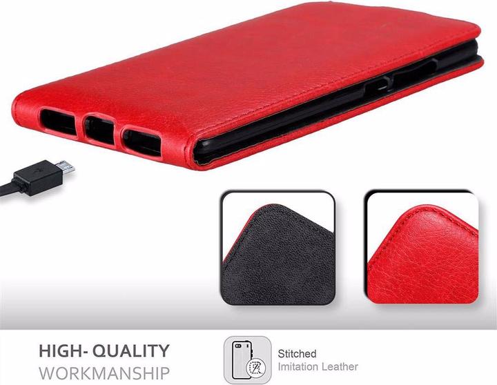 Actual product image Cadorabo Flip like Invisible Cover (Mate S)