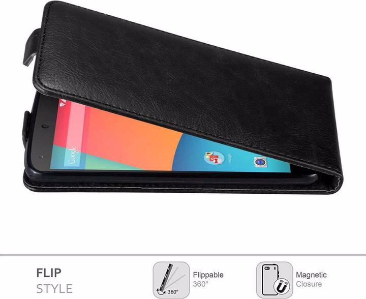 Actual product image Cadorabo Flip like Invisible Cover (LG Nexus 5)