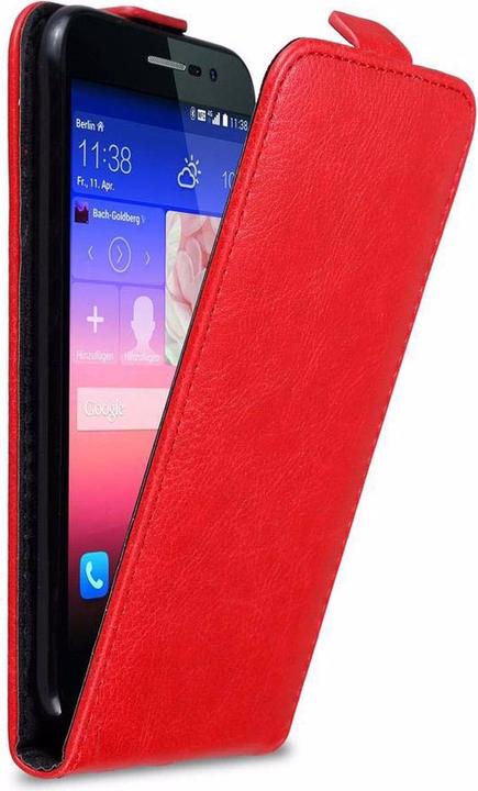Actual product image Cadorabo Flip like Invisible Cover (Huawei Ascend P7)