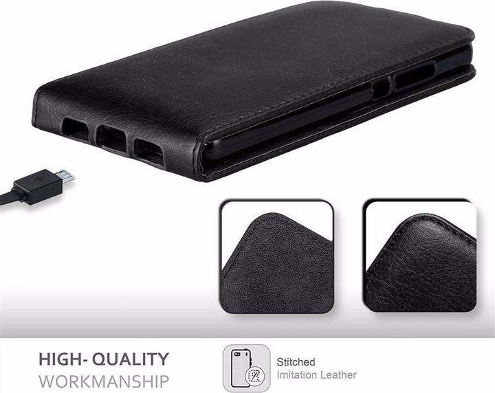 Actual product image Cadorabo Flip like Invisible Cover (Huawei P8 Lite)