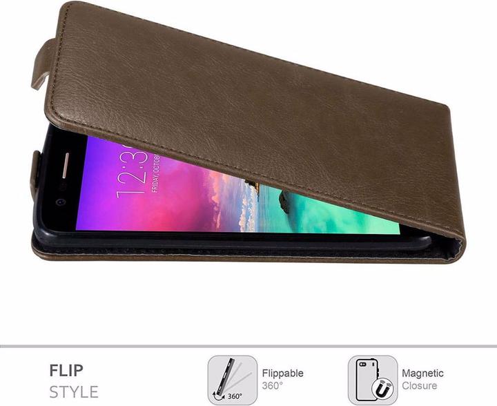 Actual product image Cadorabo Flip like Invisible Cover (LG K10)