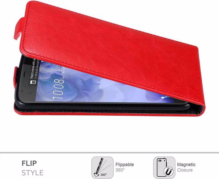 Actual product image Cadorabo Flip like Invisible Cover (HTC U Ultra)