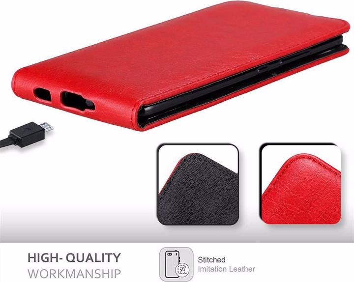 Actual product image Cadorabo Flip like Invisible Cover (HTC U Ultra)