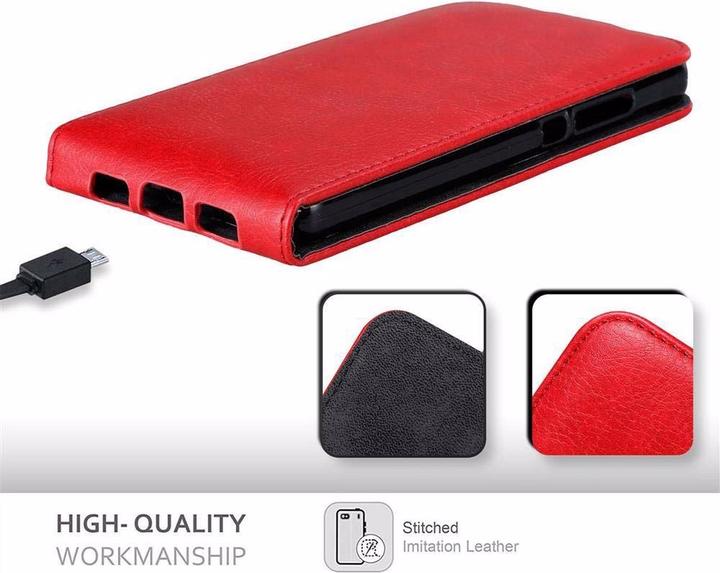 Productafbeelding Cadorabo Flip als onzichtbaar deksel (Huawei P8 Lite)