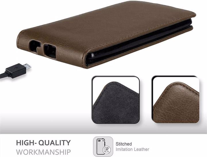 Produktbild Cadorabo Flip wie Invisible Cover (LG G4, Motorola Moto G4 Plus)