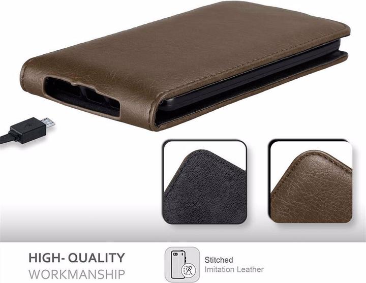 Actual product image Cadorabo Flip like Invisible Cover (LG G2)