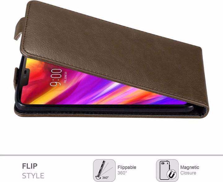 Produktbild Cadorabo Flip wie Invisible Cover (LG G7 ThinQ, OnePlus X, LG G7 Fit)