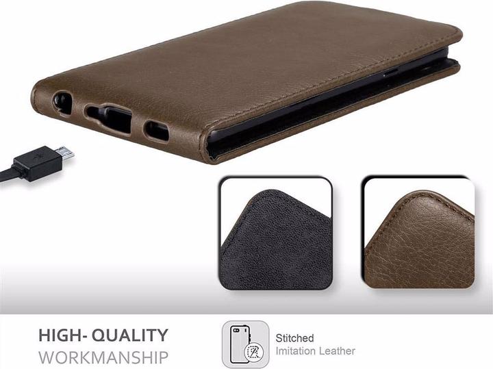 Produktbild Cadorabo Flip wie Invisible Cover (LG G7 ThinQ, OnePlus X, LG G7 Fit)