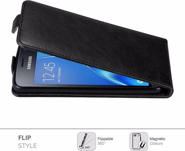 Actual product image Cadorabo Flip like Invisible Cover (Samsung Galaxy J1 (2016))