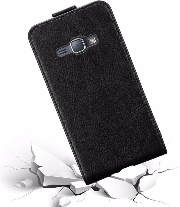 Actual product image Cadorabo Flip like Invisible Cover (Samsung Galaxy J1 (2016))