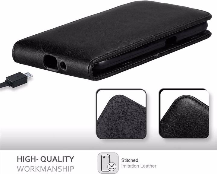 Actual product image Cadorabo Flip like Invisible Cover (Samsung Galaxy J1 (2016))