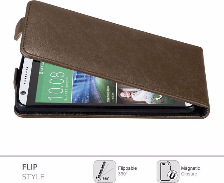 Produktbild Cadorabo Flip wie Invisible Cover (HTC Desire 820)