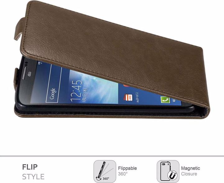 Actual product image Cadorabo Flip like Invisible Cover (Samsung Galaxy Note 3)