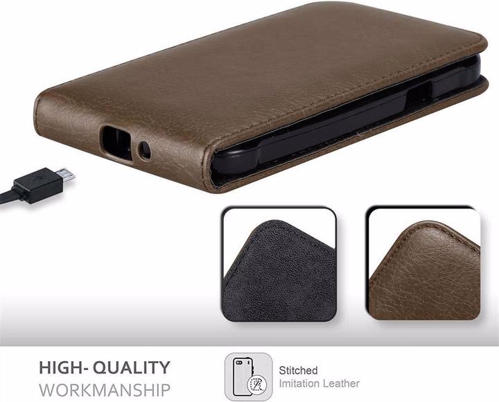 Image du produit Cadorabo Flip comme Invisible Cover (Samsung Galaxy J1)