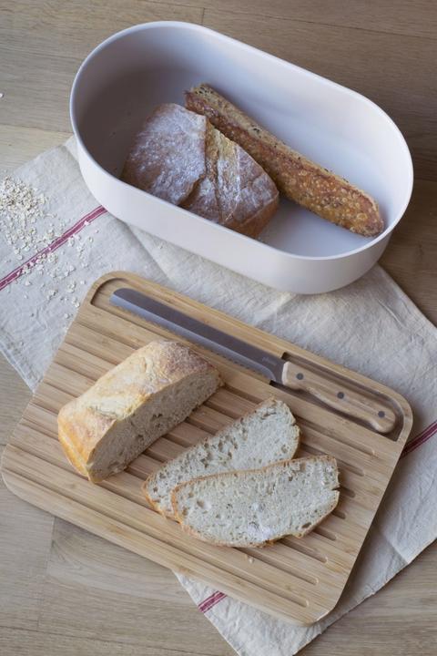 Produktbild Pebbly Brotkasten mit Schneidebr