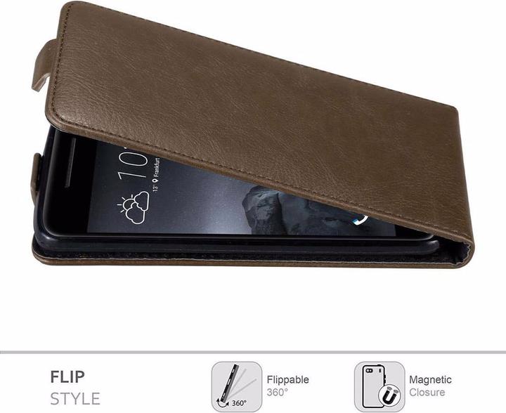 Immagine prodotto Cadorabo Flip come copertura invisibile (HTC One A9)
