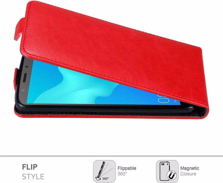 Actual product image Cadorabo Flip like Invisible Cover (Huawei Y5 (2018))