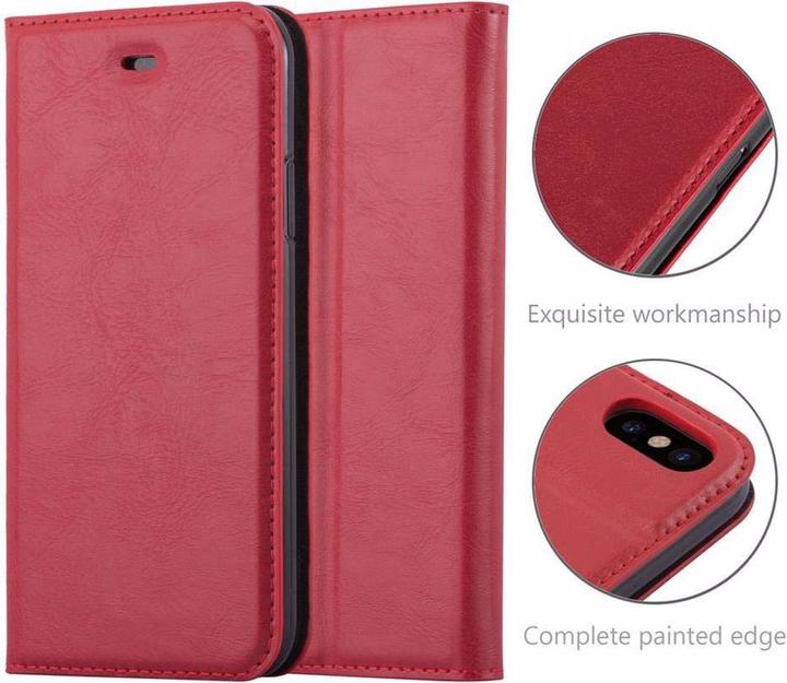 Produktbild Cadorabo Book Invisible Magnet Cover (Apple iPhone XS Max)