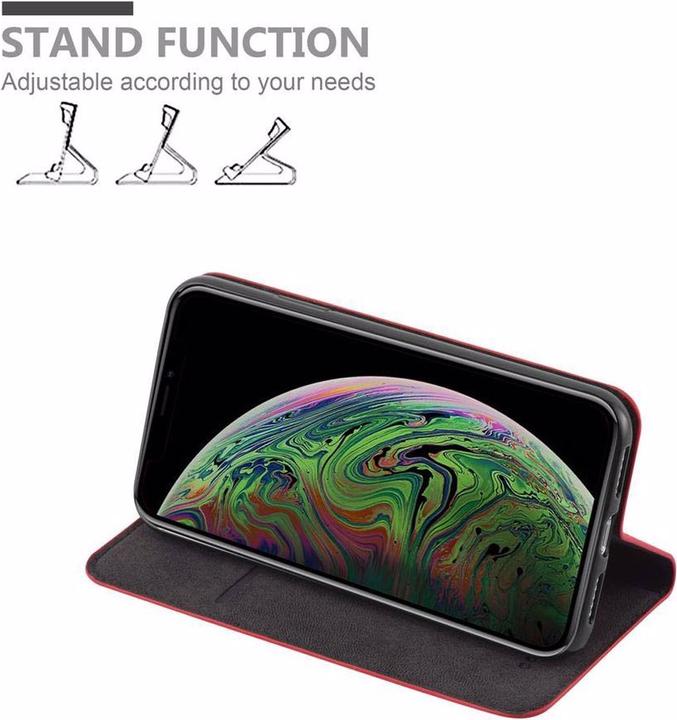 Produktbild Cadorabo Book Invisible Magnet Cover (Apple iPhone XS Max)