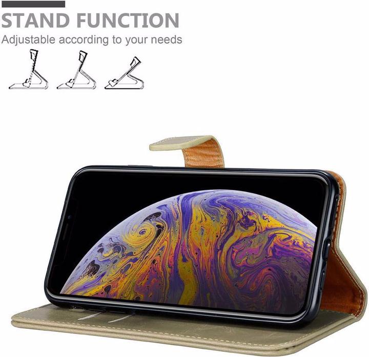 Actual product image Cadorabo Book Luxury Cover (Apple iPhone XS Max)