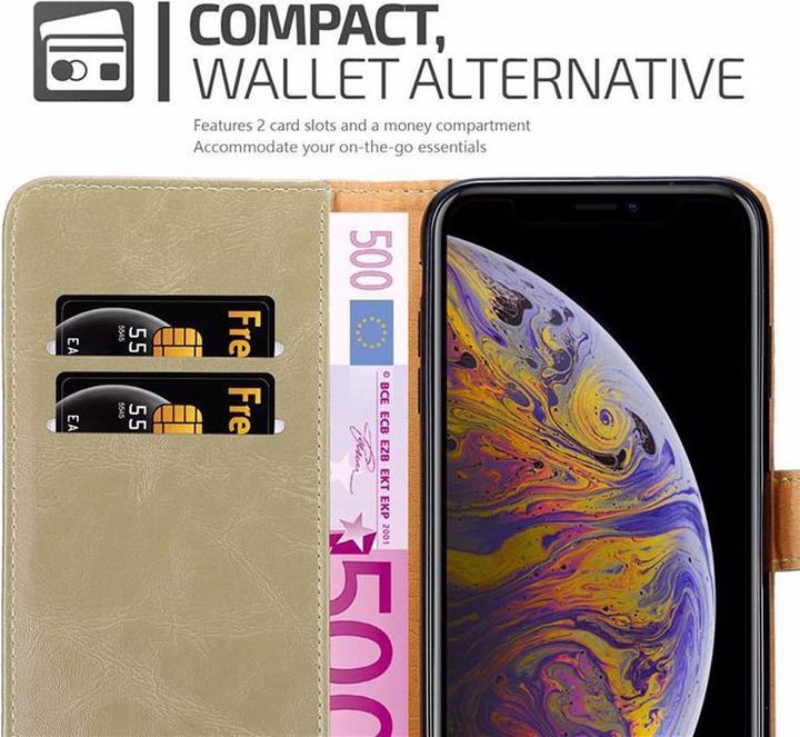 Actual product image Cadorabo Book Luxury Cover (Apple iPhone XS Max)
