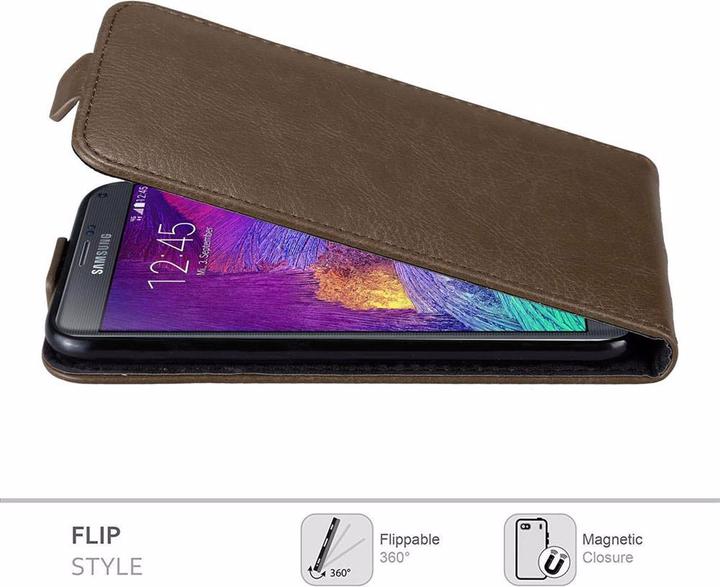 Actual product image Cadorabo Flip like Invisible Cover (Samsung Galaxy Note 4)