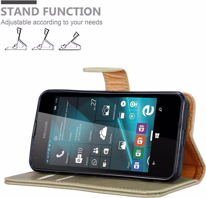 Productafbeelding Cadorabo Boek Luxe Omslag (Microsoft Lumia 550)
