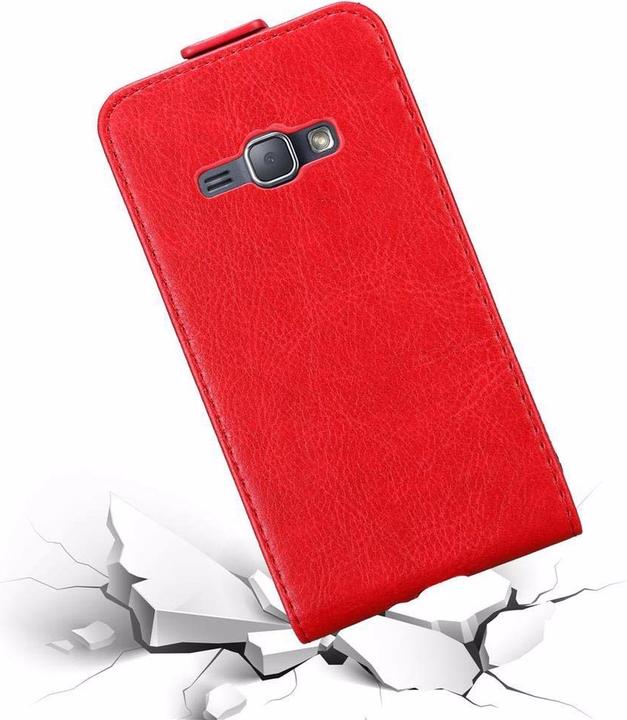 Actual product image Cadorabo Flip like Invisible Cover (Samsung Galaxy J1 (2016))