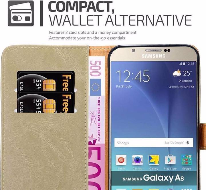 Productafbeelding Cadorabo Boek Luxe Omslag (Samsung Galaxy A8 (2018))