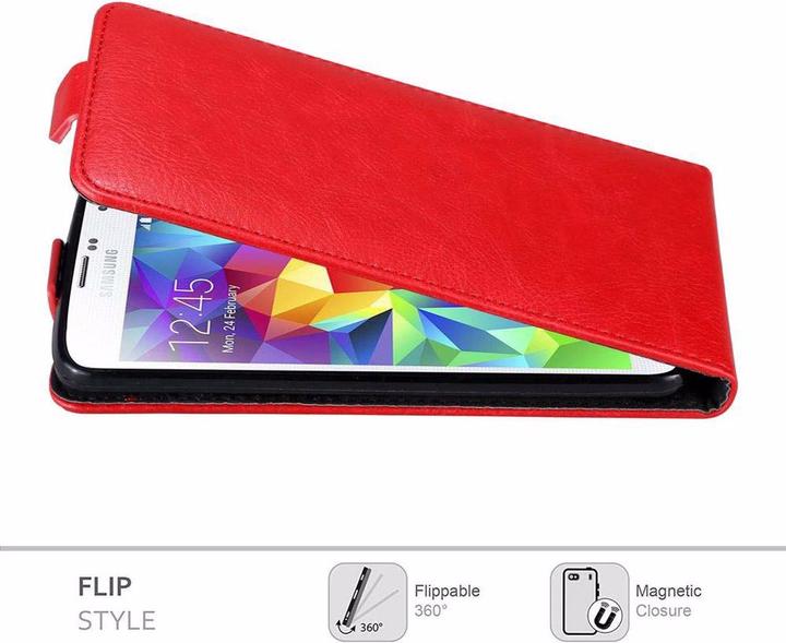Actual product image Cadorabo Flip like Invisible Cover (Samsung Galaxy S5 Mini)