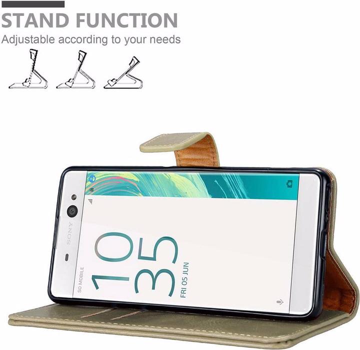 Actual product image Cadorabo Book Luxury Cover (Sony Xperia XA)