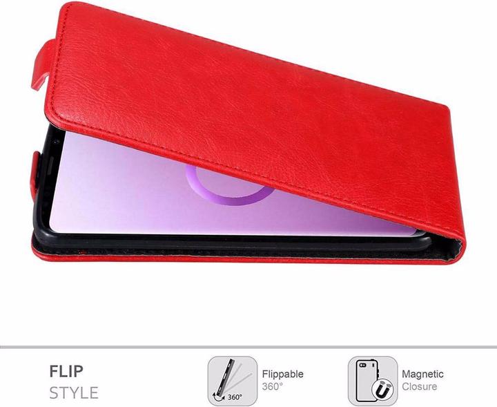 Actual product image Cadorabo Flip like Invisible Cover (Samsung Galaxy S9+)