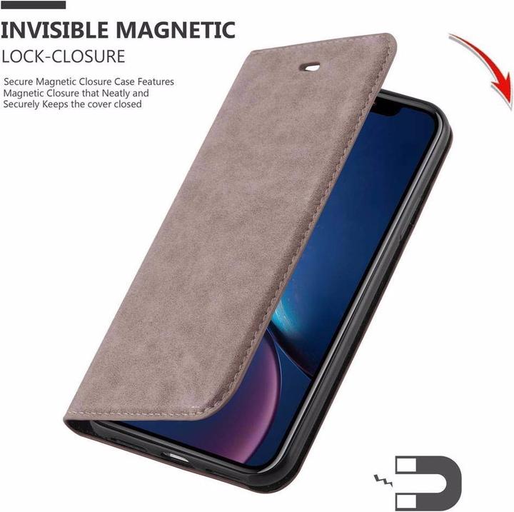 Productafbeelding Cadorabo Boek Onzichtbare Magneethoes (Apple iPhone XR)