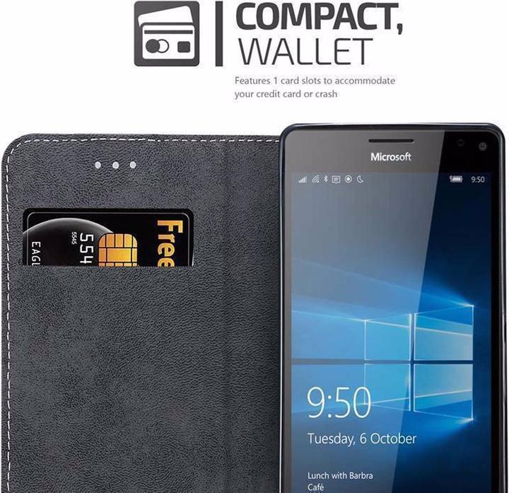Productafbeelding Cadorabo Boek X Portemonnee Hoesje (Microsoft Lumia 950 XL)