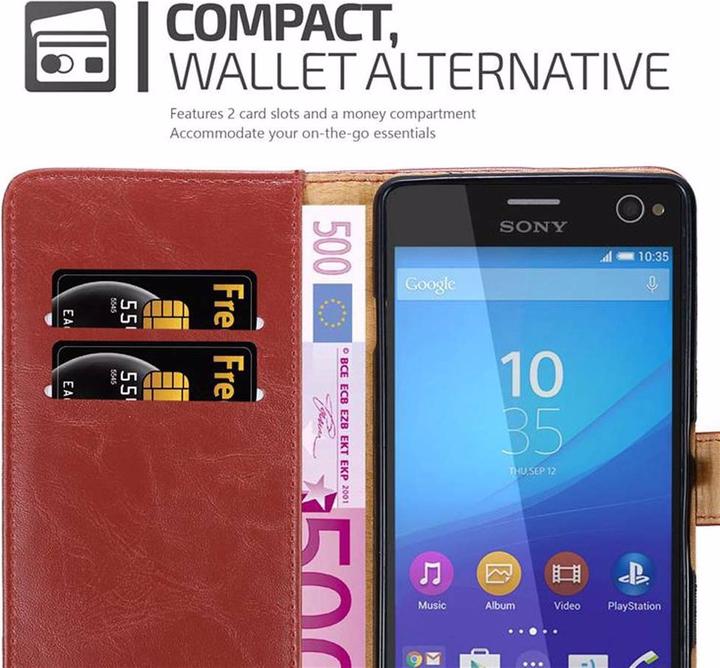 Productafbeelding Cadorabo Boek Luxe Omslag (Xperia C4)